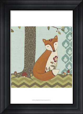 Framed Forest Whimsy III Print