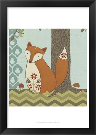 Framed Forest Whimsy IV Print