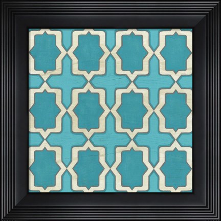 Framed Market Motifs V Print