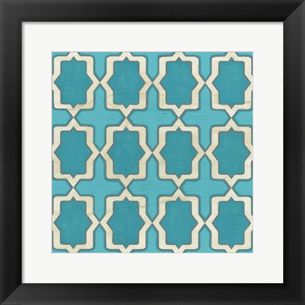 Framed Market Motifs V Print