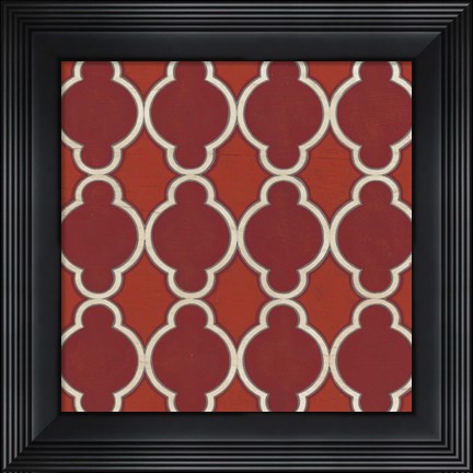 Framed Market Motifs VII Print