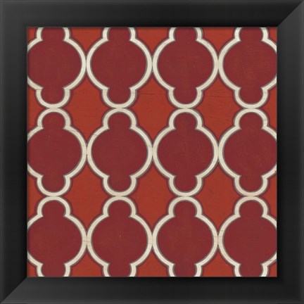 Framed Market Motifs VII Print