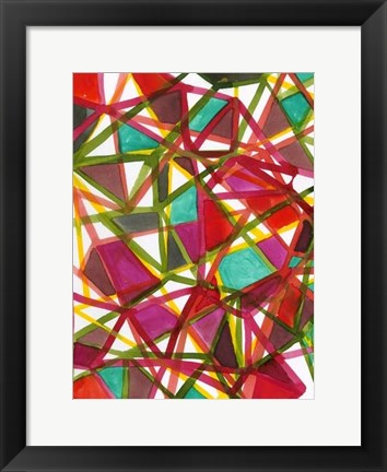 Framed Prismatic I Print