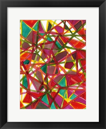 Framed Prismatic II Print