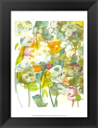 Framed Spring has Sprung II Print