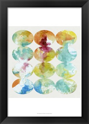 Framed Merging Color II Print