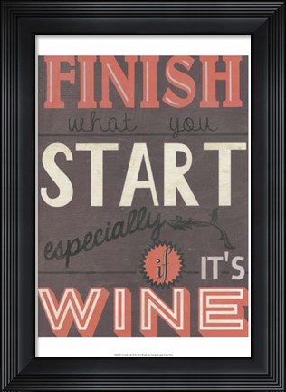 Framed Girl&#39;s Life II Print