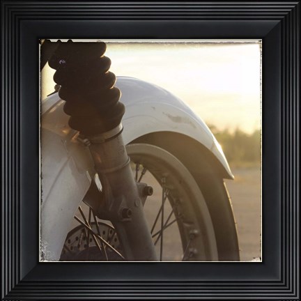 Framed Sunset Ride I Print