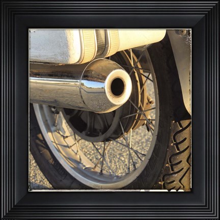 Framed Sunset Ride III Print