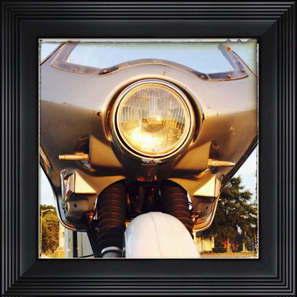 Framed Sunset Ride V Print