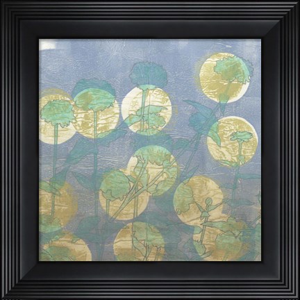 Framed Spotlight Floral I Print