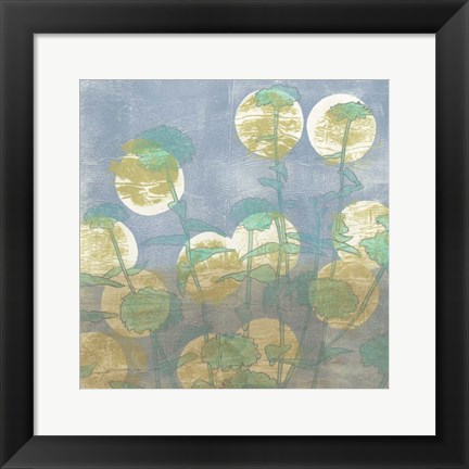 Framed Spotlight Floral II Print