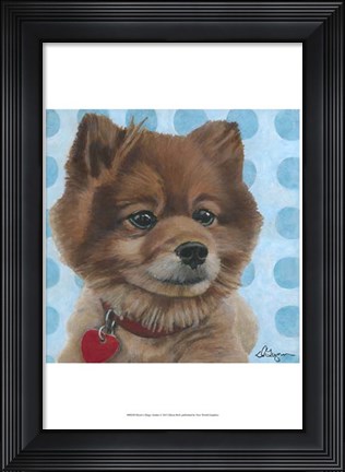 Framed Dlynn&#39;s Dogs - Jordan Print