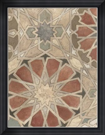 Framed Non-Embellished Marrakesh Design I Print