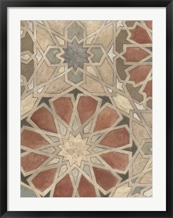 Framed Non-Embellished Marrakesh Design I Print