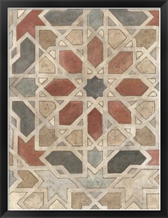 Framed Non-Embellished Marrakesh Design II Print