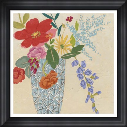 Framed Spring Blossoms II Print