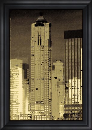 Framed Nightline II Print