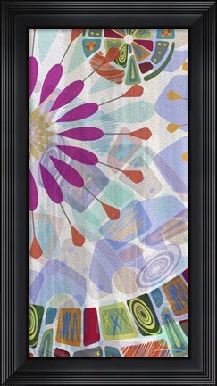 Framed Midway Panels IV Print