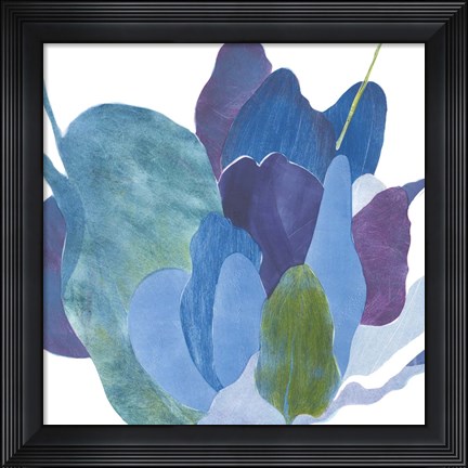 Framed False Indigo I Print