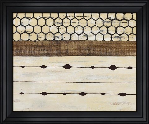 Framed Dazzle I Print