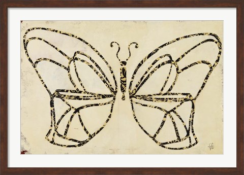 Framed Butterfly Armature Print