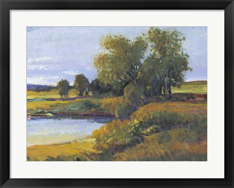 Framed Tree&#39;s Reflection I Print