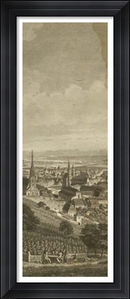 Framed Pastoral Panorama II Print