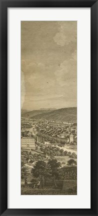 Framed Pastoral Panorama III Print