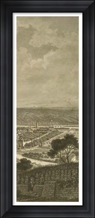 Framed Pastoral Panorama IV Print