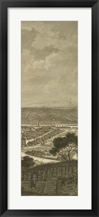 Framed Pastoral Panorama IV Print