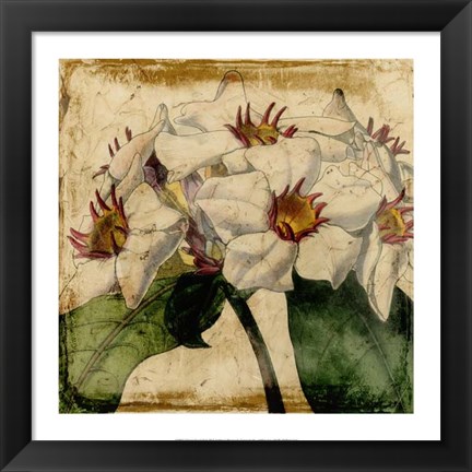 Framed Vibrant Floral VI Print