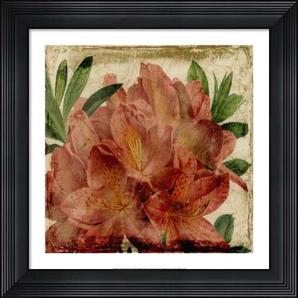 Framed Vibrant Floral VII Print