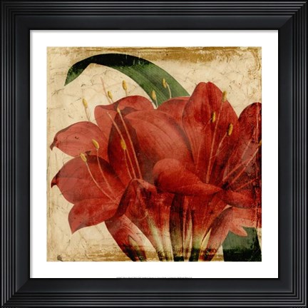 Framed Vibrant Floral VIII Print