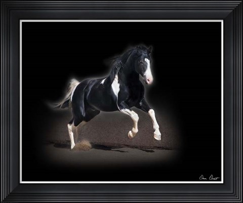 Framed Horse Portrait VIII Print