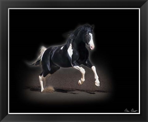 Framed Horse Portrait VIII Print