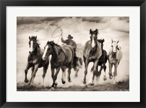 Framed Chase I Print