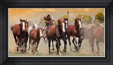 Framed Chase V Print