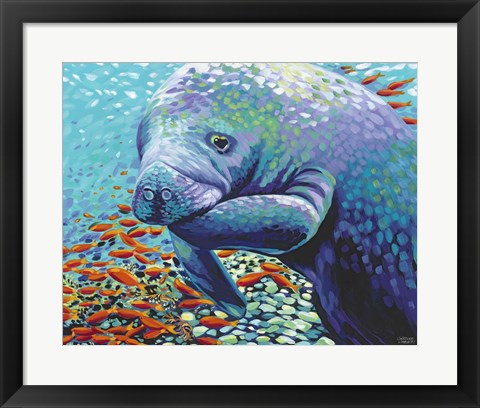 Framed Sea Sweetheart II Print