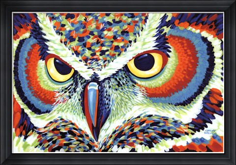 Framed Bright Eyes Print