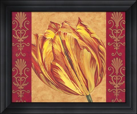 Framed Tulip Power I Print