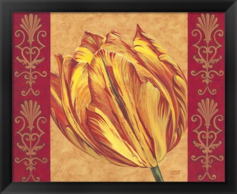 Framed Tulip Power I Print