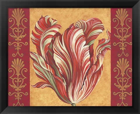 Framed Tulip Power III Print