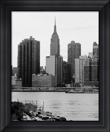 Framed NYC Skyline III Print