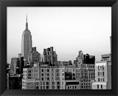 Framed NYC Skyline VI Print