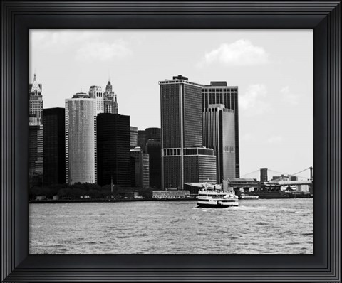 Framed NYC Skyline VII Print
