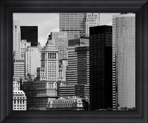 Framed NYC Skyline VIII Print