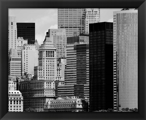 Framed NYC Skyline VIII Print