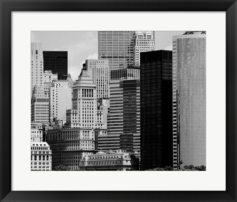 Framed NYC Skyline VIII Print