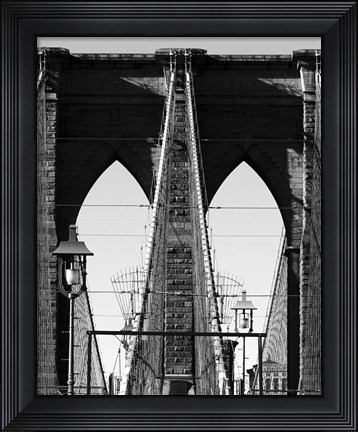 Framed Bridges of NYC II Print